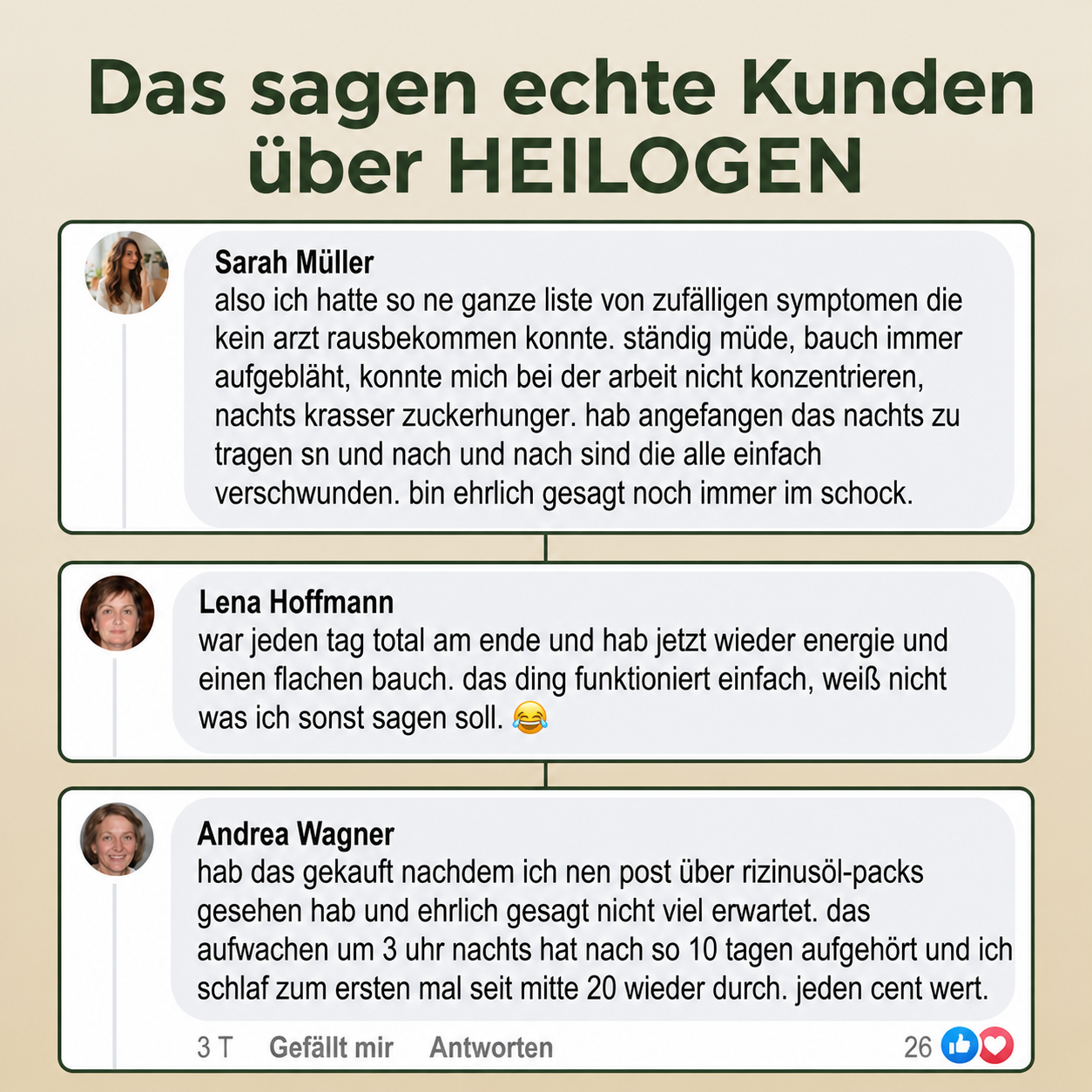 Entgiftungspackung mit Rizinusöl -Heilogen™